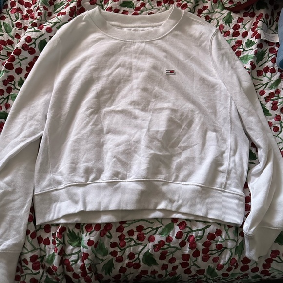 Tommy Hilfiger Sweaters - Tommy Hilfiger Classic White Crewneck Sweater